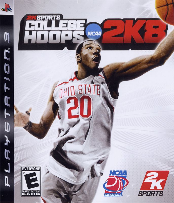 Front Cover for College Hoops NCAA 2K8 (PlayStation 3)