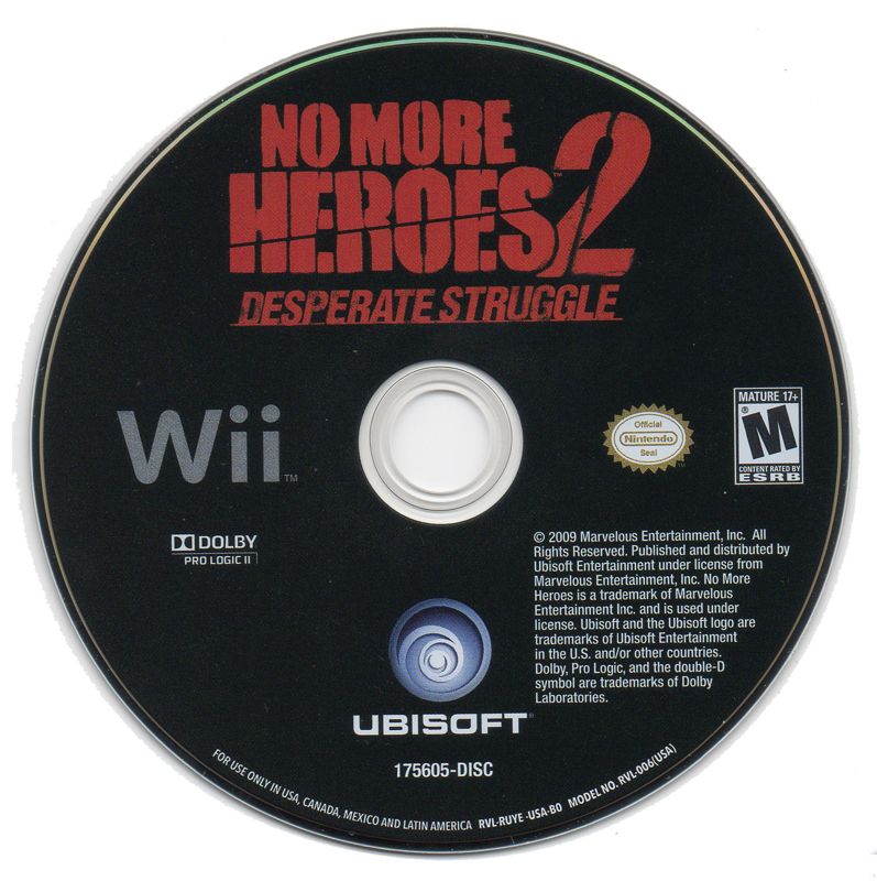 Media for No More Heroes 2: Desperate Struggle (Wii)