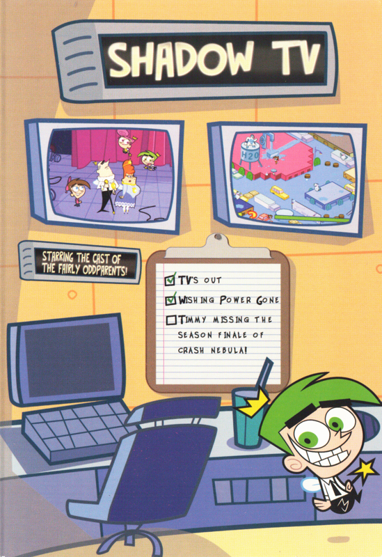 Inside Cover for The Fairly OddParents!: Shadow Showdown (Windows): Left