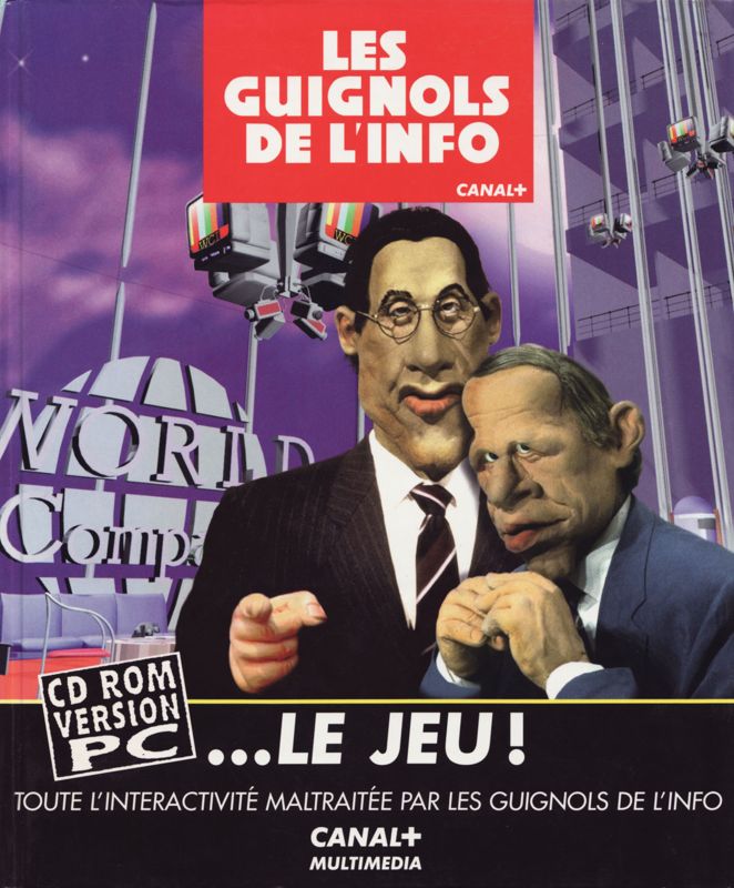 Front Cover for Les Guignols de l'info...Le Jeu ! (Windows 3.x)