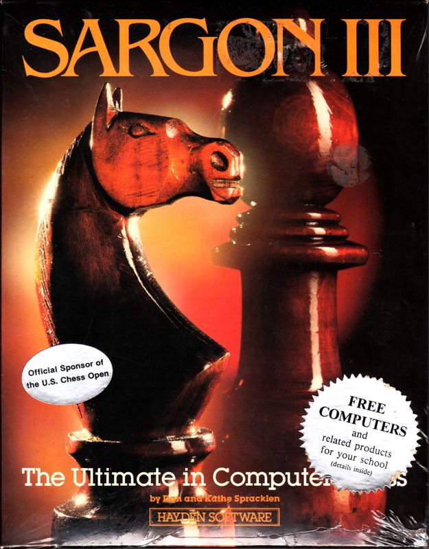 Front Cover for Sargon III (Macintosh)