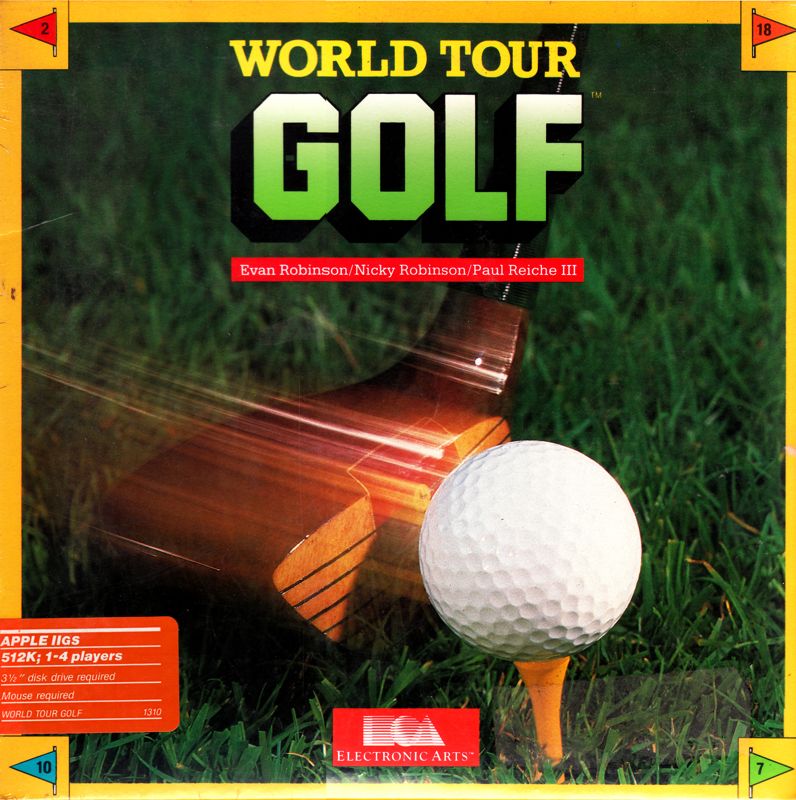 Front Cover for World Tour Golf (Apple IIgs)