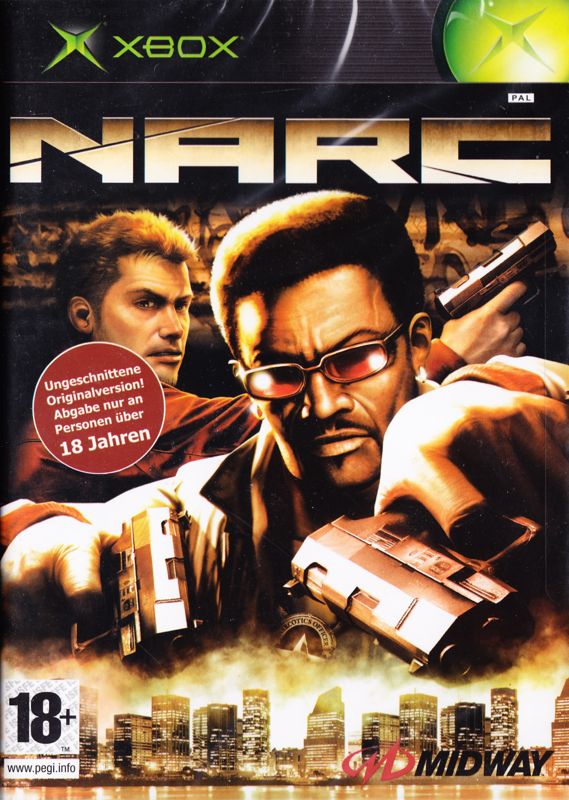 Front Cover for NARC (Xbox)