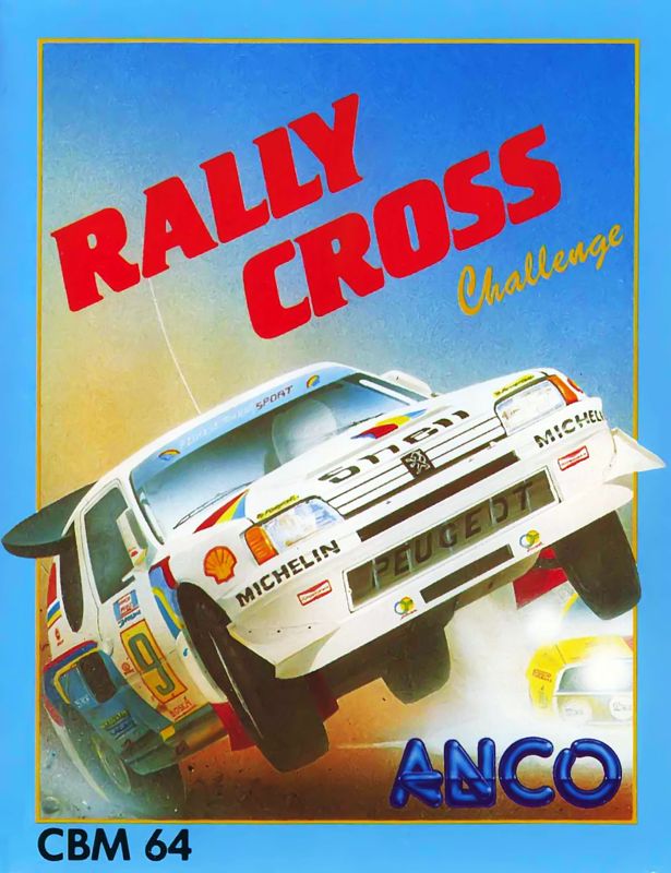 Front Cover for Rally Cross Challenge (Commodore 64)
