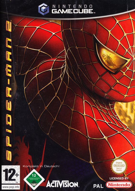 Front Cover for Spider-Man 2 (GameCube)