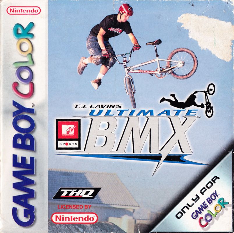Front Cover for MTV Sports: T.J. Lavin's Ultimate BMX (Game Boy Color)