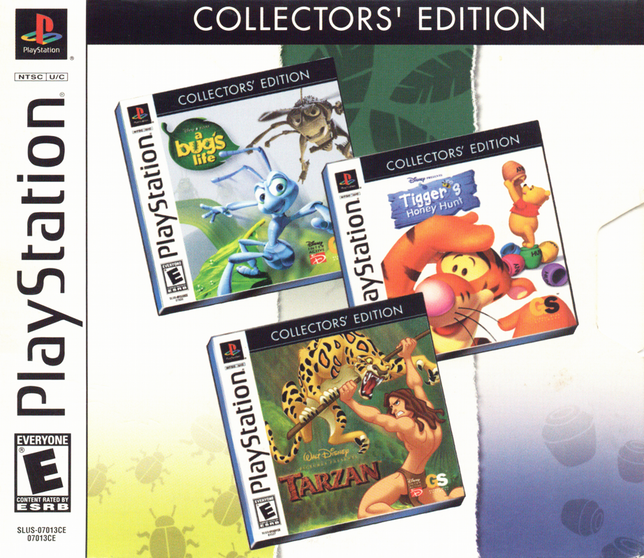 Front Cover for Collectors' Edition: A Bug's Life / Tigger's Honey Hunt / Tarzan (PlayStation)