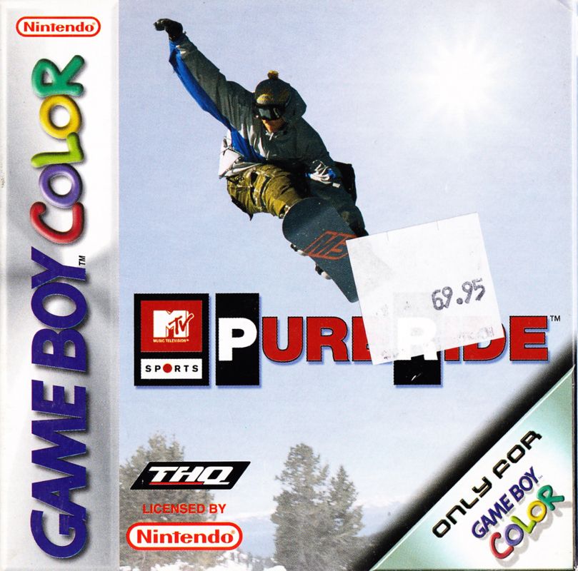 Front Cover for MTV Sports: Pure Ride (Game Boy Color)