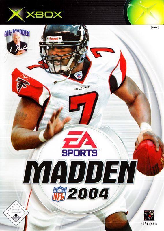 Front Cover for Madden NFL 2004 (Xbox)