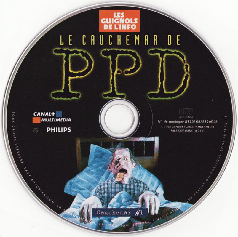 Media for Les Guignols de l'info: Le Cauchemar de PPD (Windows 3.x): Disc 1