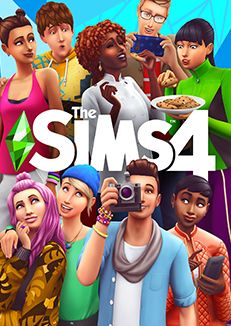 Front Cover for The Sims 4 (Macintosh and Windows) (Origin release): Newer cover version