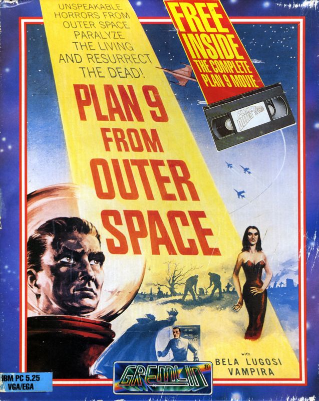 Front Cover for Plan 9 From Outer Space (DOS)