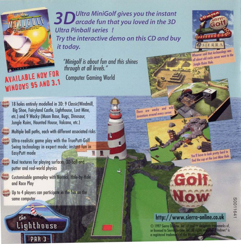 Inside Cover for 3-D Ultra Pinball: The Lost Continent (Macintosh and Windows and Windows 16-bit)