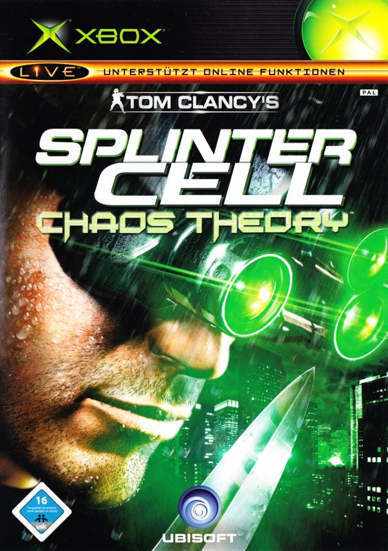 Front Cover for Tom Clancy's Splinter Cell: Chaos Theory (Xbox)