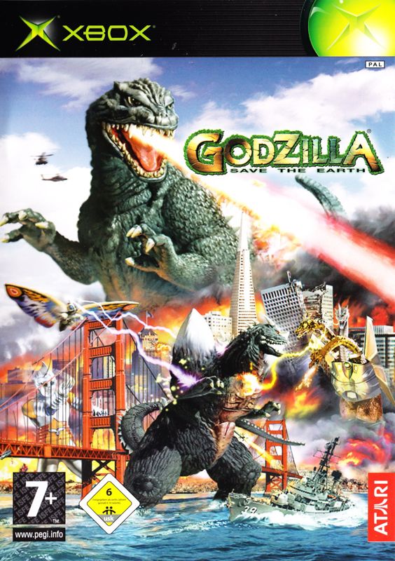 Front Cover for Godzilla: Save the Earth (Xbox)