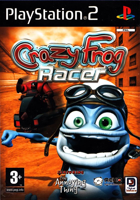Front Cover for Crazy Frog Racer (PlayStation 2)