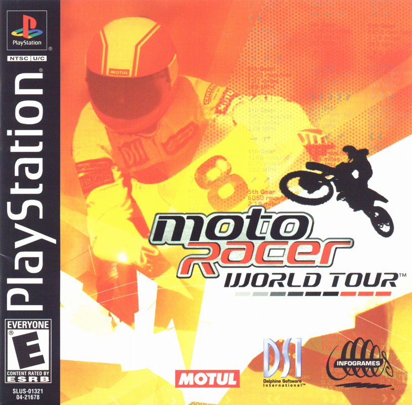 Front Cover for Moto Racer World Tour (PlayStation)