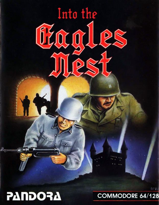 Front Cover for Into the Eagle's Nest (Commodore 64)