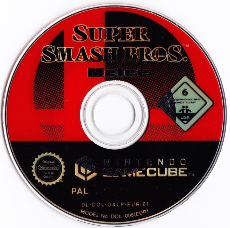 Media for Super Smash Bros.: Melee (GameCube) (Player's Choice re-release)