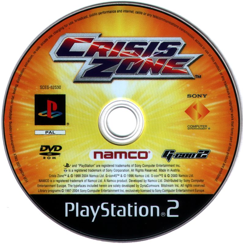 Media for Time Crisis: Crisis Zone (PlayStation 2)
