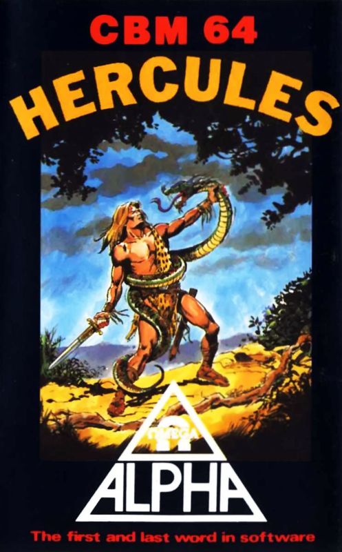 Front Cover for Hercules (Commodore 64)