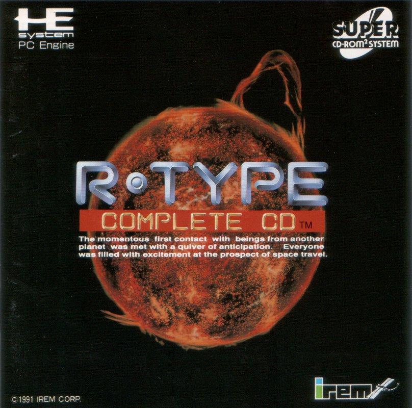 Front Cover for R-Type (TurboGrafx CD)