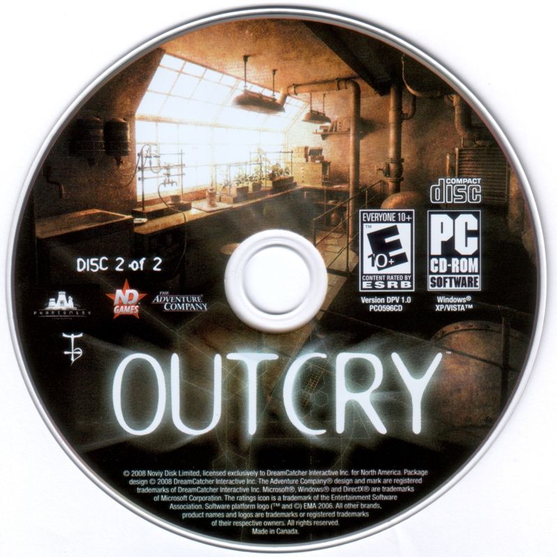 Media for Outcry (Windows): Disc 2