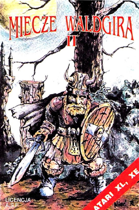 Front Cover for Miecze Valdgira II: Władca Gór (Atari 8-bit) (Krysal re-release)