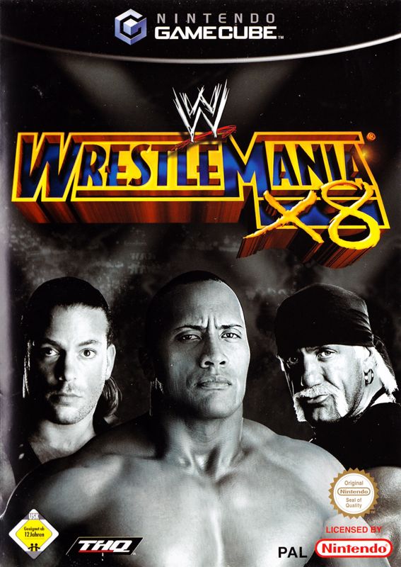 Front Cover for WWE WrestleMania X8 (GameCube)