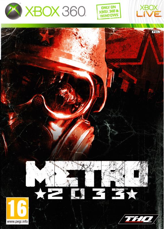 Front Cover for Metro 2033 (Xbox 360)