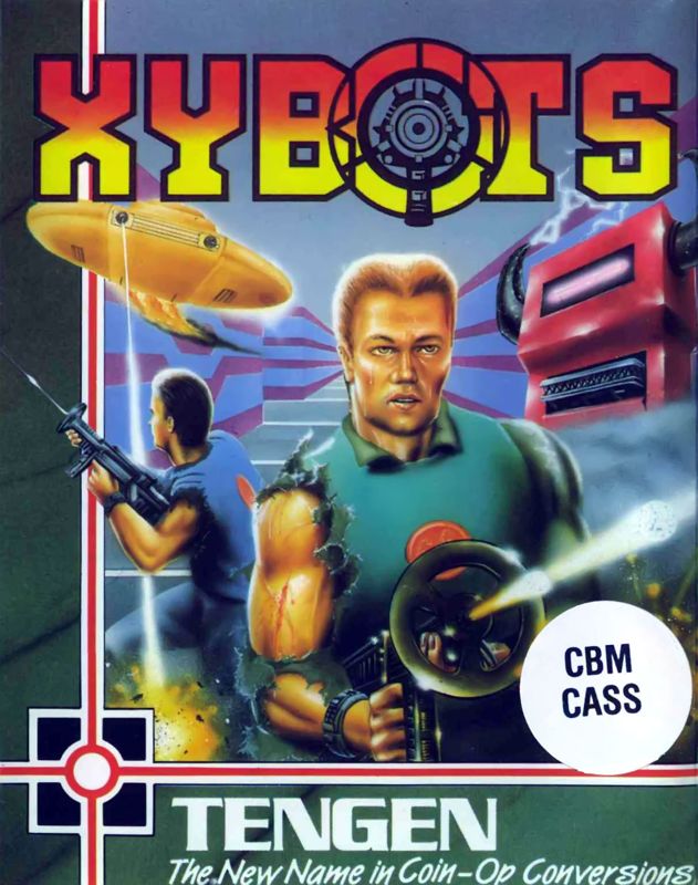 Front Cover for Xybots (Commodore 64)