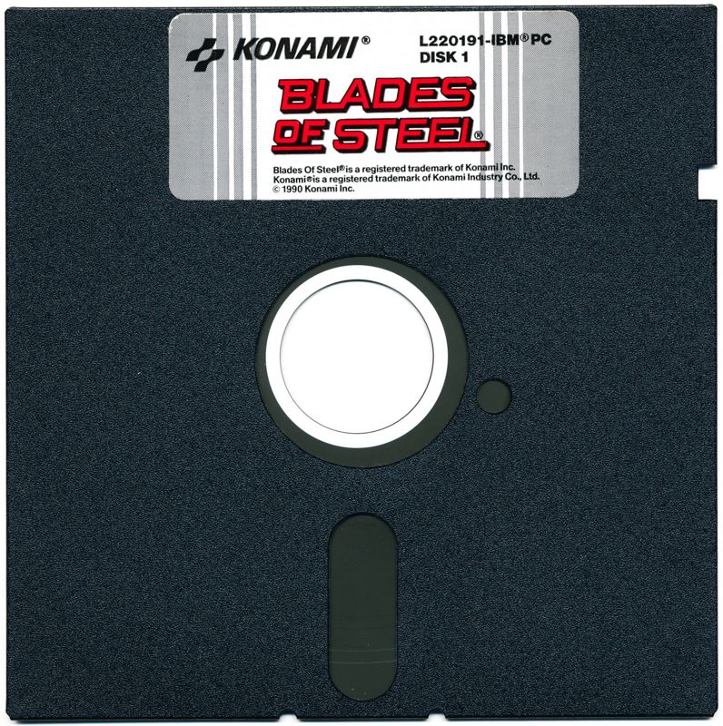 Media for Blades of Steel (DOS): 1 of 2
