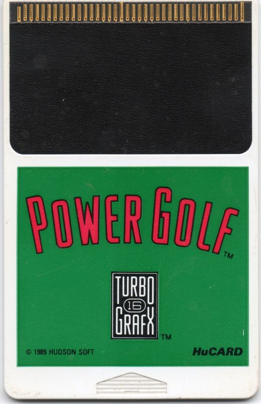 Media for Power Golf (TurboGrafx-16)