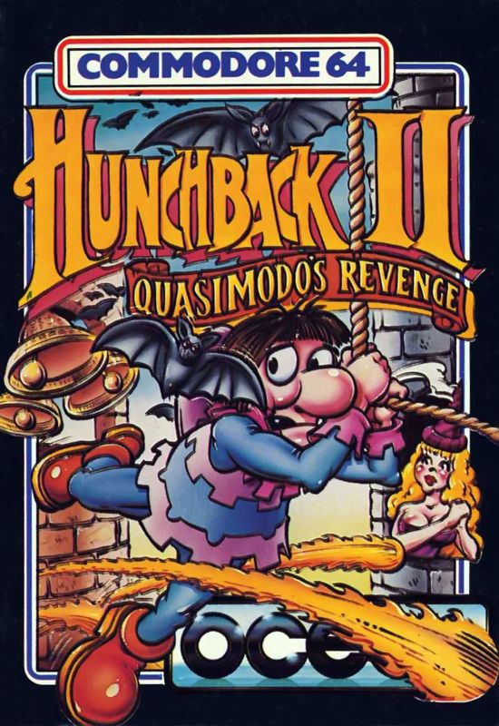 Front Cover for Hunchback II: Quasimodo's Revenge (Commodore 64)