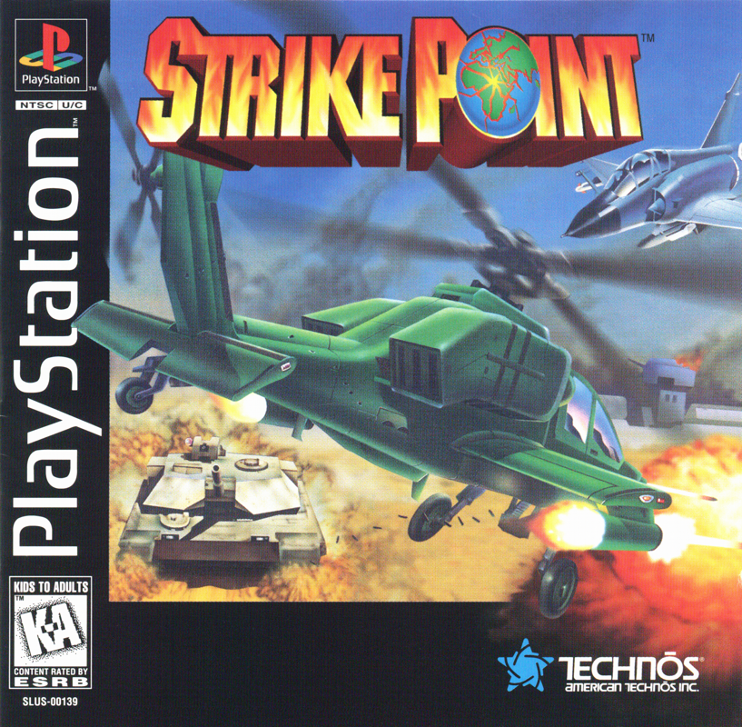 Front Cover for StrikePoint (PlayStation)