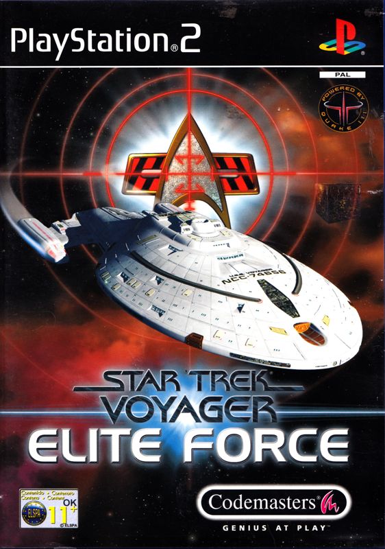 Front Cover for Star Trek: Voyager - Elite Force (PlayStation 2)