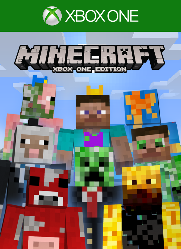 Front Cover for Minecraft: Xbox One Edition - Minecraft 1st Birthday Skin Pack (Xbox One) (Download release): 1st version