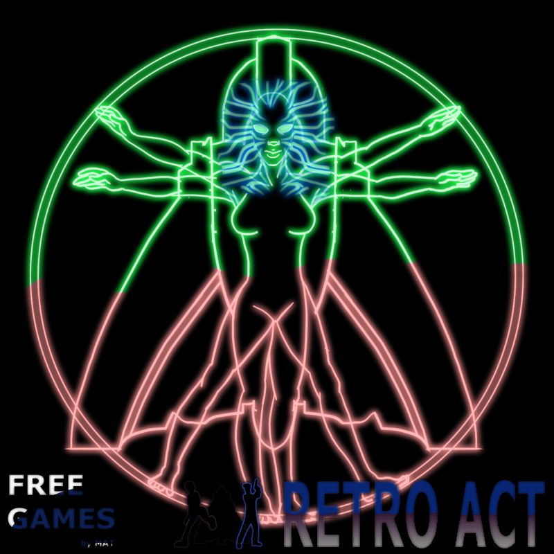Front Cover for Retro Act (Windows) (Jewel-case printable size)