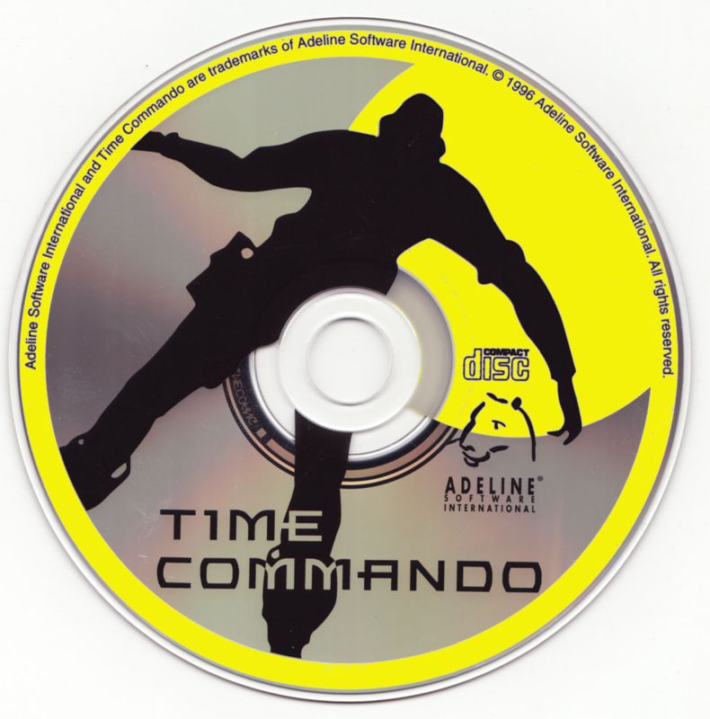 Media for Time Commando (DOS and Windows)