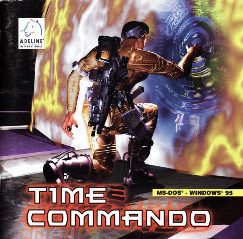 Other for Time Commando (DOS and Windows): Jewel Case - Front