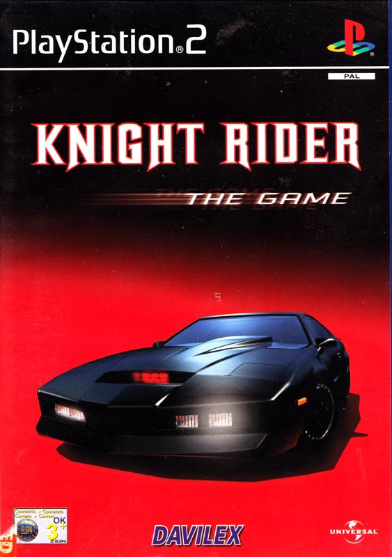 Front Cover for Knight Rider: The Game (PlayStation 2)