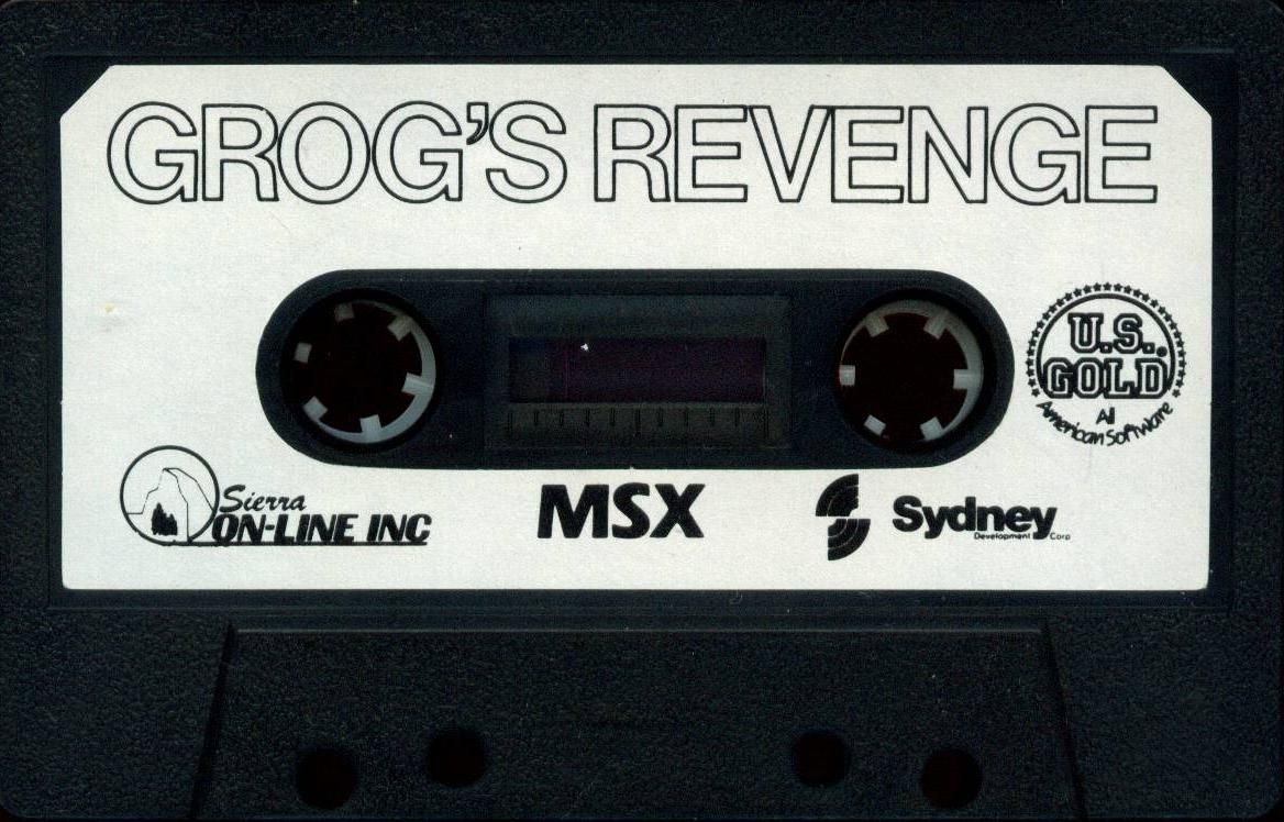Media for B.C. II: Grog's Revenge (MSX)