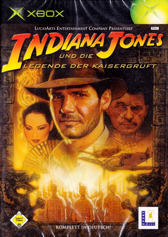 Front Cover for Indiana Jones and the Emperor's Tomb (Xbox)