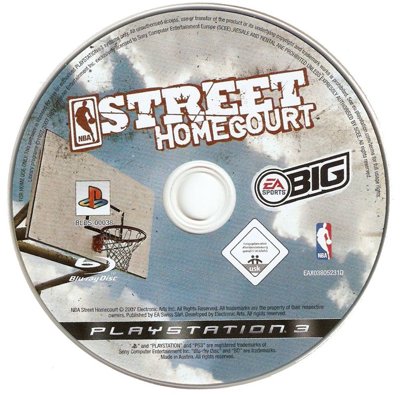 Media for NBA Street Homecourt (PlayStation 3)