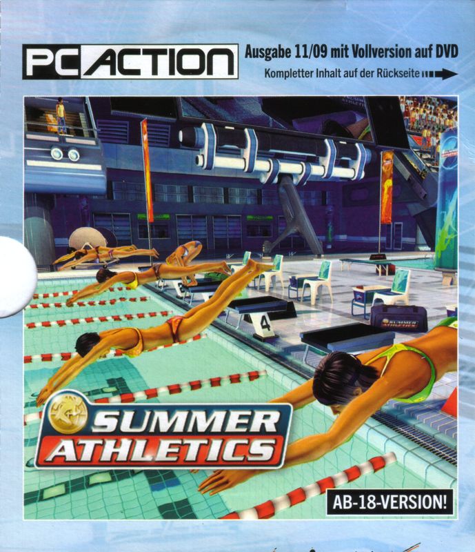 Front Cover for Summer Athletics: The Ultimate Challenge (Windows) (PC Action 11/2009 covermount)