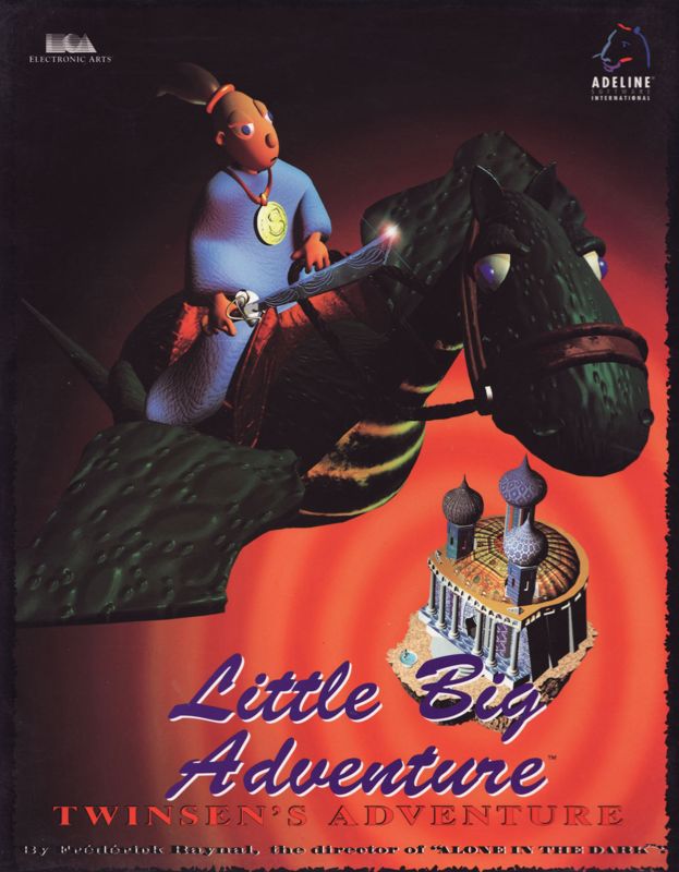 Front Cover for Relentless: Twinsen's Adventure (DOS) (3.5" disk release)
