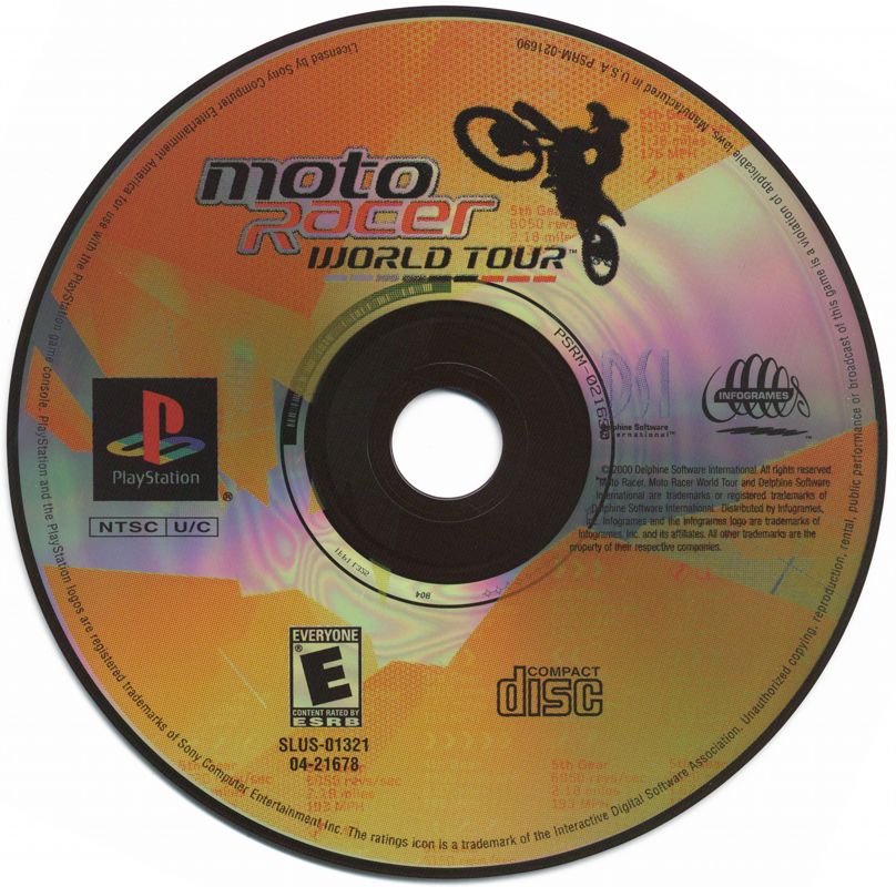 Media for Moto Racer World Tour (PlayStation)