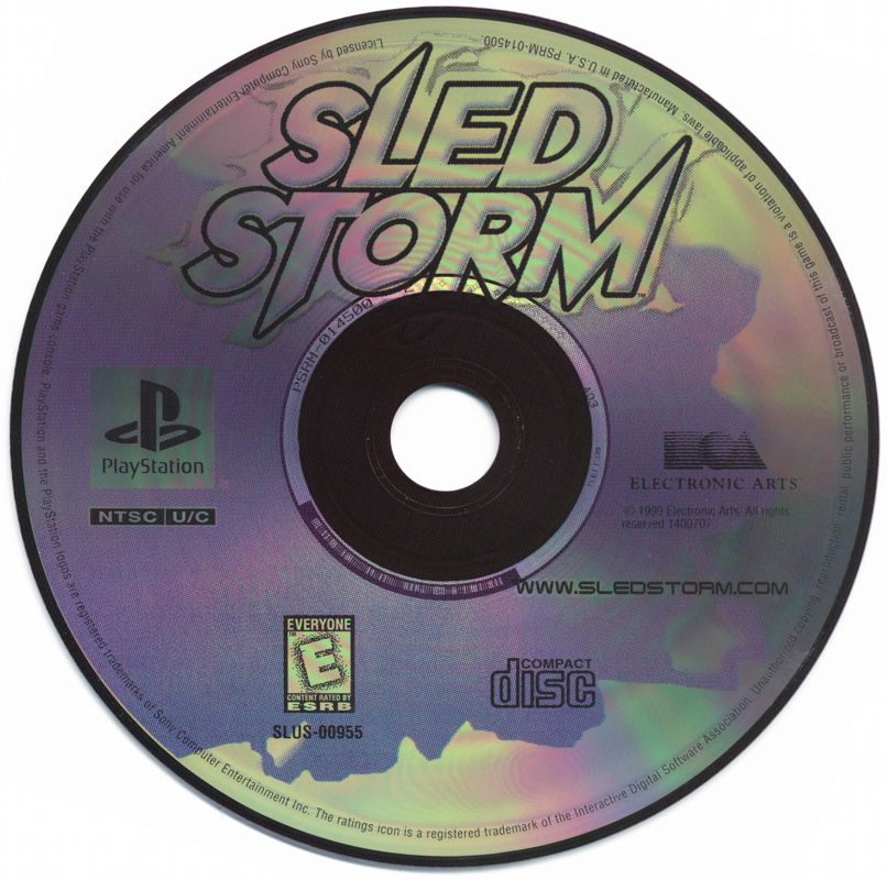 Media for Sled Storm (PlayStation)