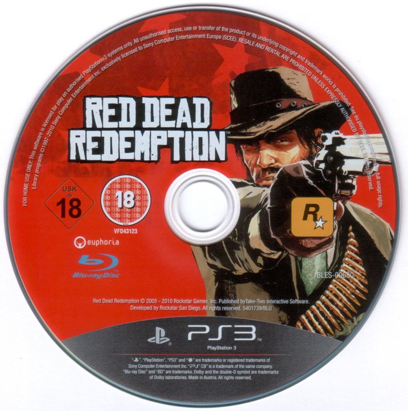 Media for Red Dead Redemption (PlayStation 3)