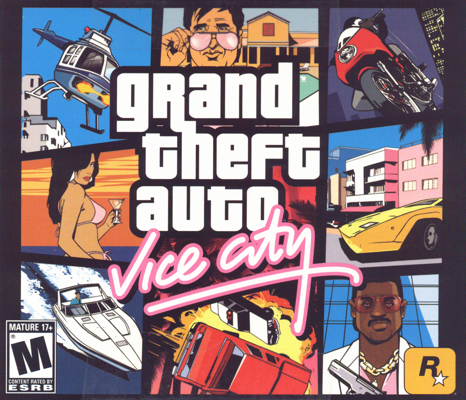 Grand Theft Auto Vice City Cover Or Packaging Material Mobygames 6141